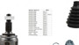 Imagen de HOMOCINETICA RUEDA IZQ PEUGEOT 308 II MANUAL 1.2 THP 130